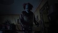 Still from Clown in a Cornfield (Image via Youtube/Shudder)